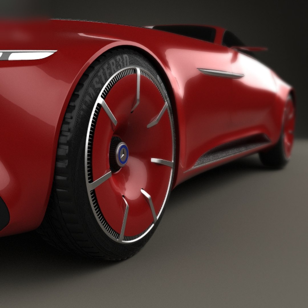 3D model mercedes-benz vision maybach - TurboSquid 1321594