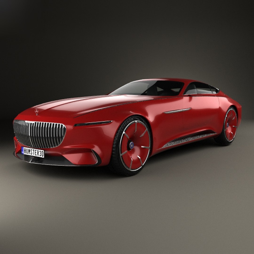 3D model mercedes-benz vision maybach - TurboSquid 1321594