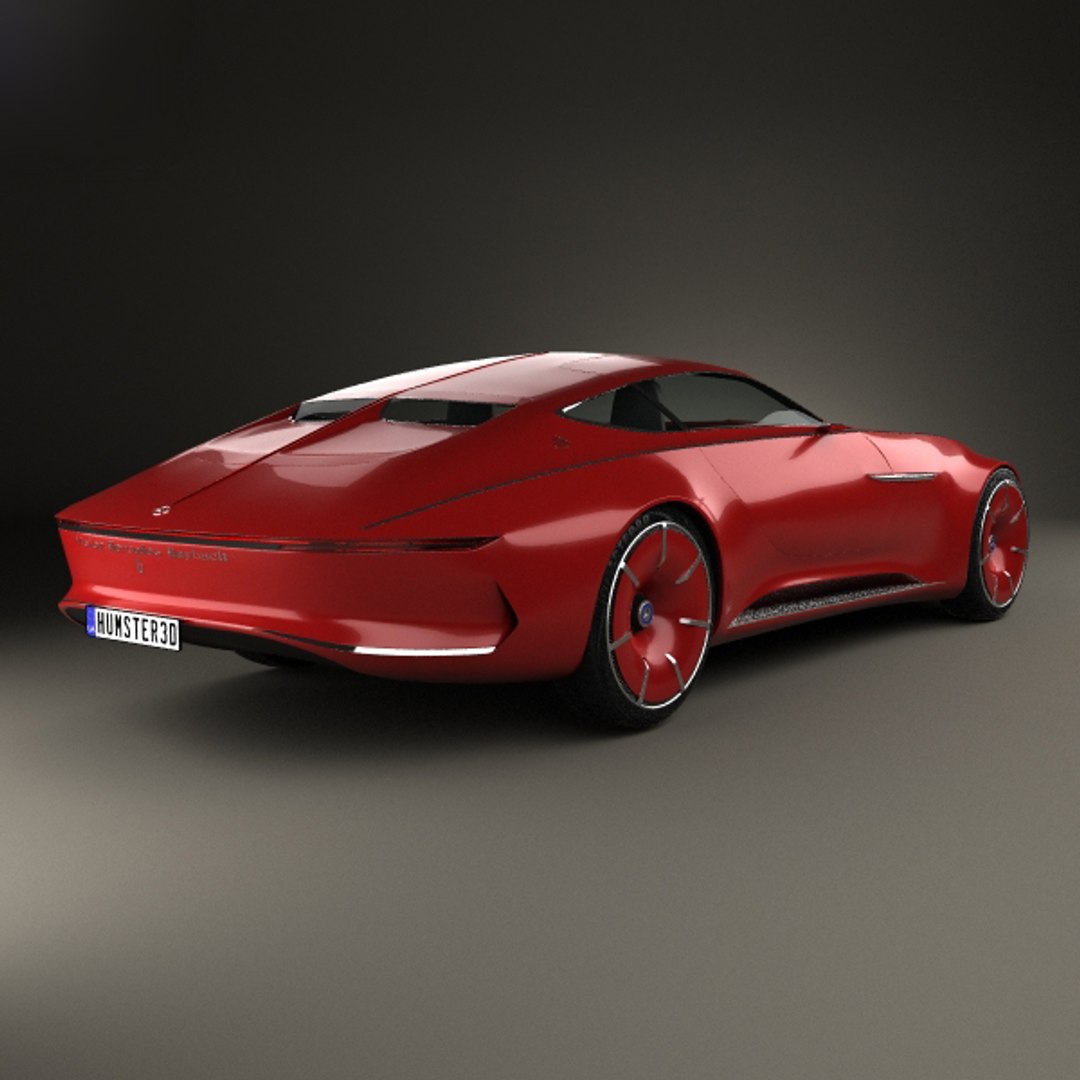 3D model mercedes-benz vision maybach - TurboSquid 1321594