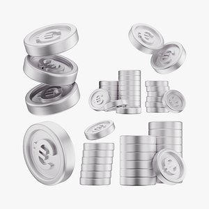 EUR Euro Coin Icons Pack 01