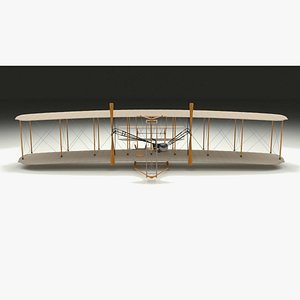 Rigged Wright Flyer