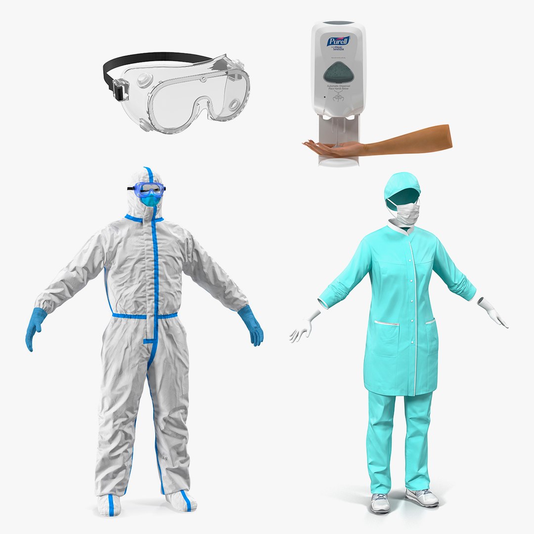 Doctors Protection Collection 2 3D model preview