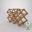 Foldable Wooden Wine Bottle Rack
