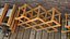 Foldable Wooden Wine Bottle Rack