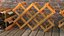 Foldable Wooden Wine Bottle Rack