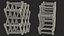 Foldable Wooden Wine Bottle Rack