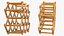 Foldable Wooden Wine Bottle Rack