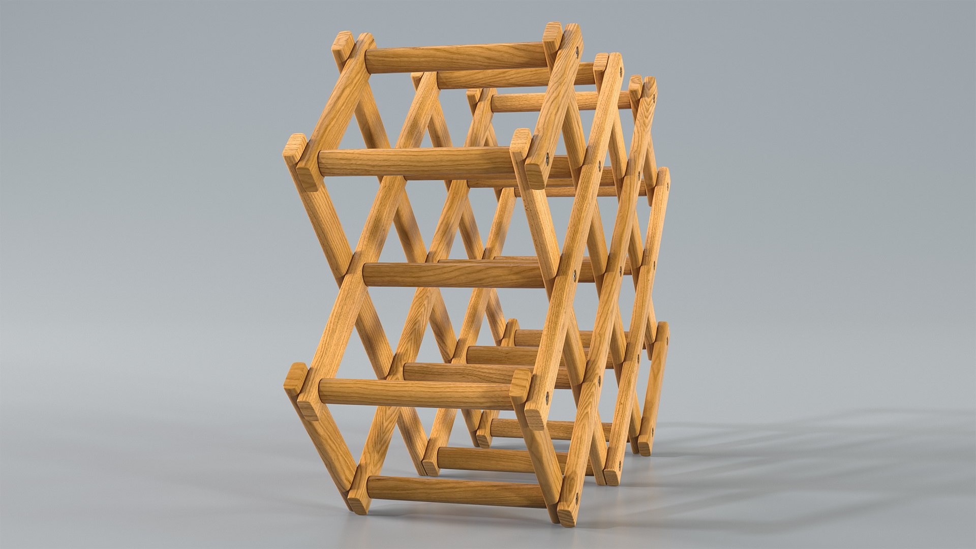 foldable wooden wine bottle 3D model https://p.turbosquid.com/ts-thumb/af/btzZQ5/pzt3QuSE/foldablewoodenwinebottlerackc4dmodel006/jpg/1588072924/1920x1080/fit_q87/e67d65e96df7b752cb2ee001330c3bb5a0236910/foldablewoodenwinebottlerackc4dmodel006.jpg
