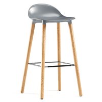 Allermuir Stool Kin Low Back