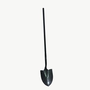 3D Garden Shovel model