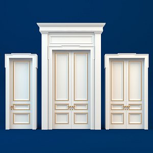 classic doors hermitage 3d max