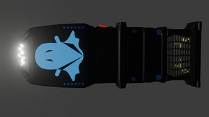 Stun Gun  3D model 3D model
