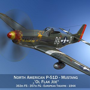 north american - ol 3D