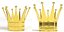 3D Gold crown 6 model