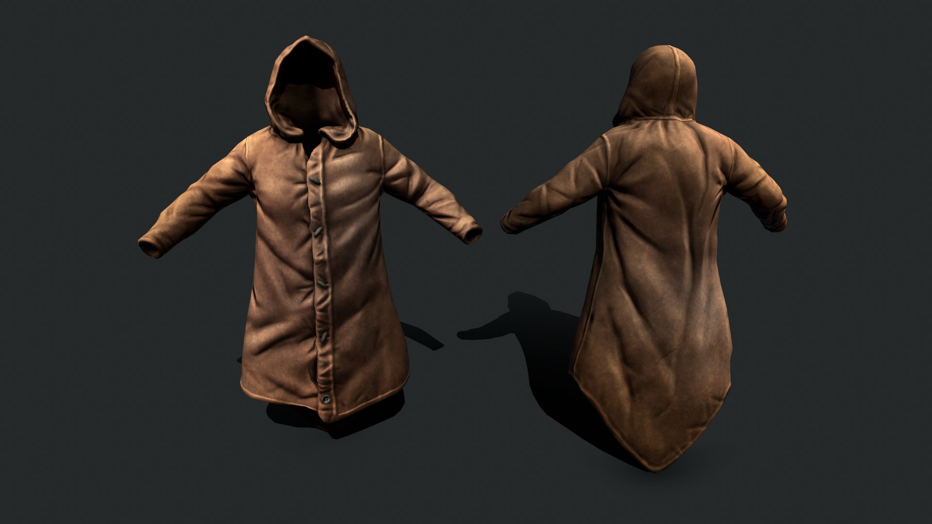 3D model leather jacket - TurboSquid 1236138