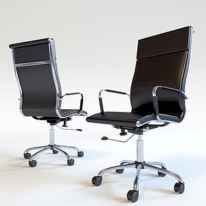 3d model chairman ch-993