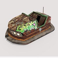 Abandoned Pripyat Bumper Car Dodgem Car 1