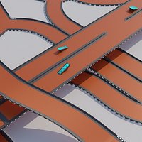 Futuristic Speedway Pack