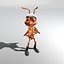 Worker Ant Character (Rigged) (Animated)
