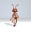 Worker Ant Character (Rigged) (Animated)