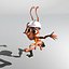 Worker Ant Character (Rigged) (Animated)