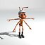 Worker Ant Character (Rigged) (Animated)