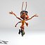 Worker Ant Character (Rigged) (Animated)