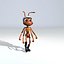 Worker Ant Character (Rigged) (Animated)