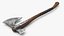 3D Battle Axe - 8K PBR Textures