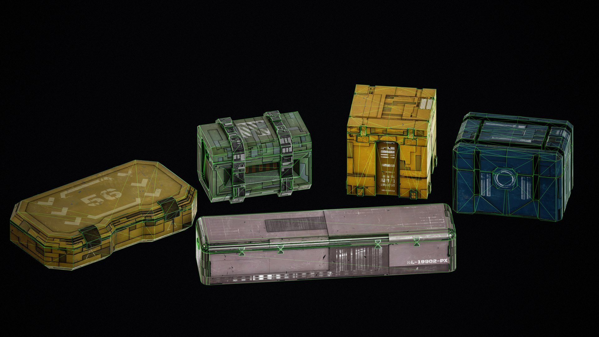 SciFi Crates Pack model https://p.turbosquid.com/ts-thumb/ag/Cj6XQY/d0/scificases_018/jpg/1782042982/1920x1080/fit_q87/1fb3aa253a690c2bf7cf00e1e150c580e916bc14/scificases_018.jpg