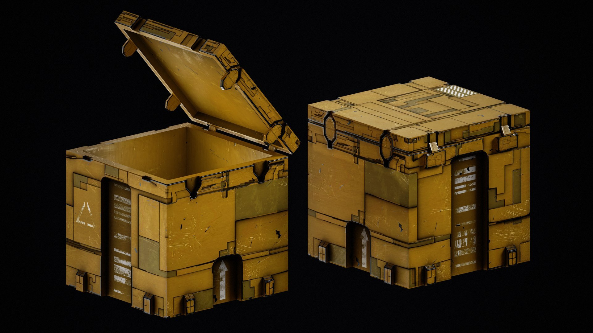 SciFi Crates Pack model https://p.turbosquid.com/ts-thumb/ag/Cj6XQY/rO/scificases_015/jpg/1782042881/1920x1080/fit_q87/bd20a6445e62028932e08972b14f4f16592880bc/scificases_015.jpg