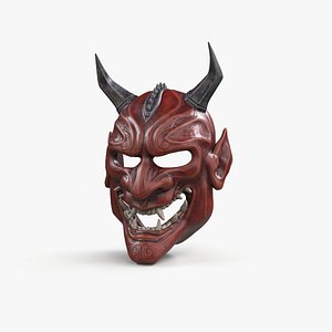 Free 3D Samurai-Mask Models | TurboSquid