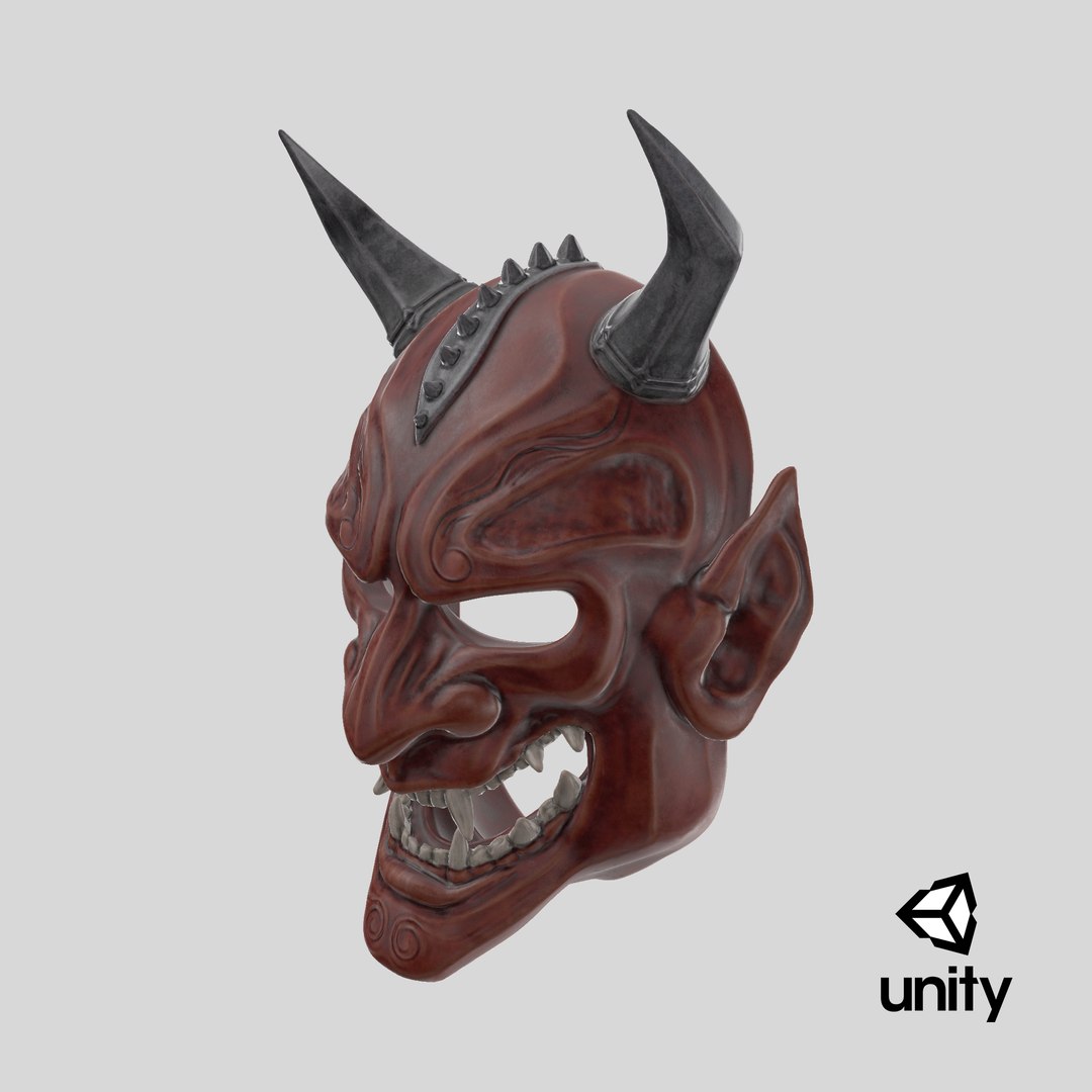 Samurai Mask 3D model https://p.turbosquid.com/ts-thumb/ag/F9Yqs0/MH/stemcell_unity_render/png/1707421082/1920x1080/fit_q87/f2dc80695119bd6f7f7604ffad31a937b9914bca/stemcell_unity_render.jpg