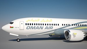 Oman Air Boeing 737 max 8