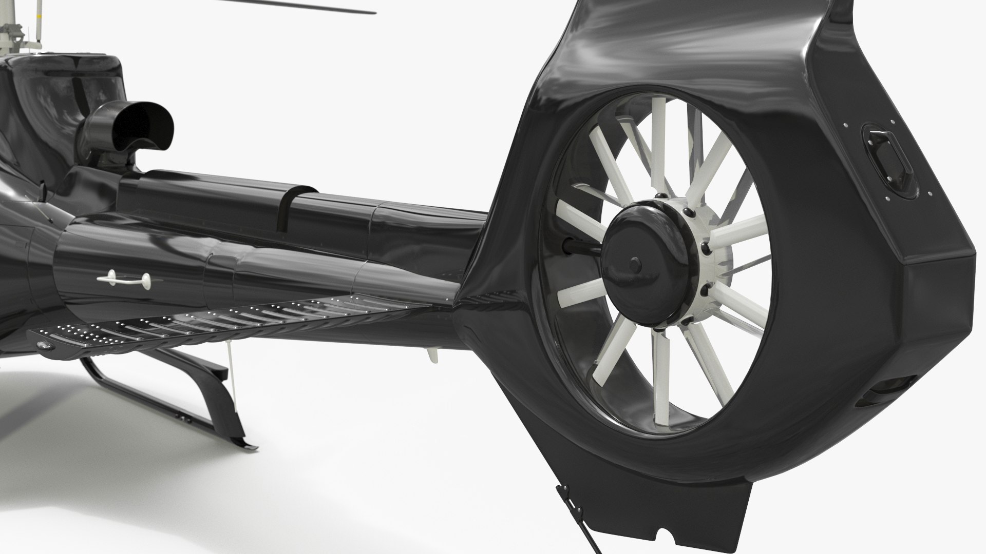 Compact Rotorcraft Civil Use Black Simplified 3D - TurboSquid 2483742