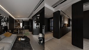 Apartment  04 - Maiholuxury - MAX FBX OBJ SKP DAE Simlab