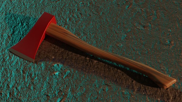 3D Hatchet Axe model