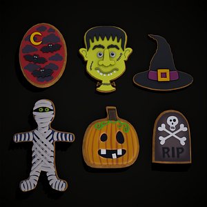 3D Halloween Cookies Sets Two and Three