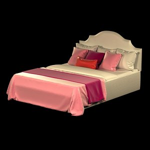3d girl bed