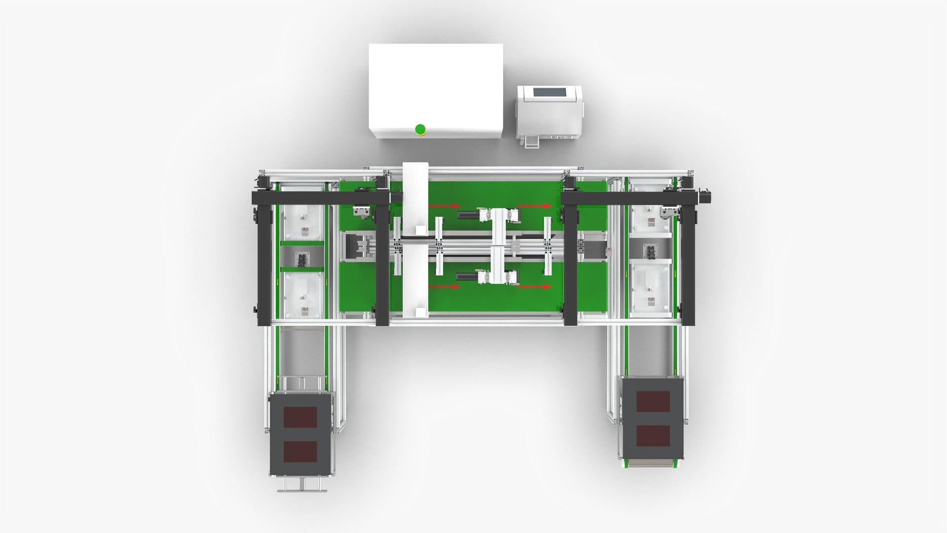 Fully Automatic Loading and Unloading Tray Inkjet Code Scanning Machine ...