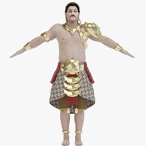 Majapahit Inspired Southeast Asian Royal Warrior Gajah Mada