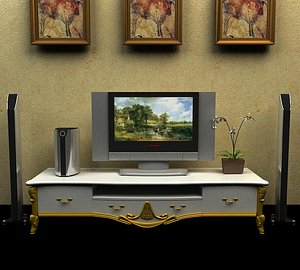 3d model tv