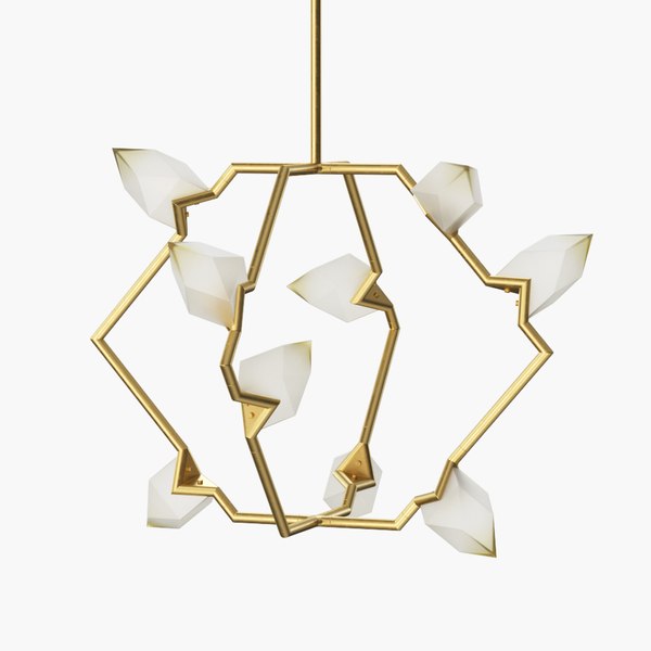3d seed 01 chandelier bec model