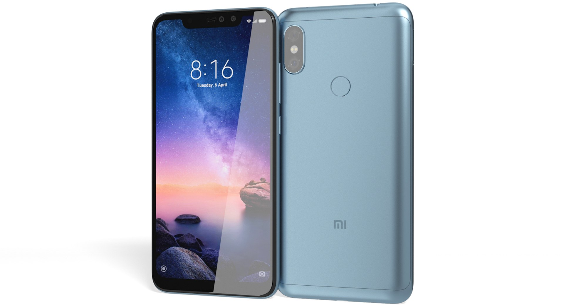 3D realistic xiaomi redmi note - TurboSquid 1356083