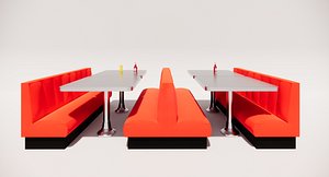 3D diner set