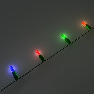 christmas lights c4d