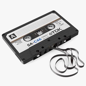 Cassette Tape with Unwound Film