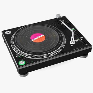 Professional DJ Turntable With Vinyl