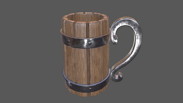 3D beer mug - TurboSquid 1413827