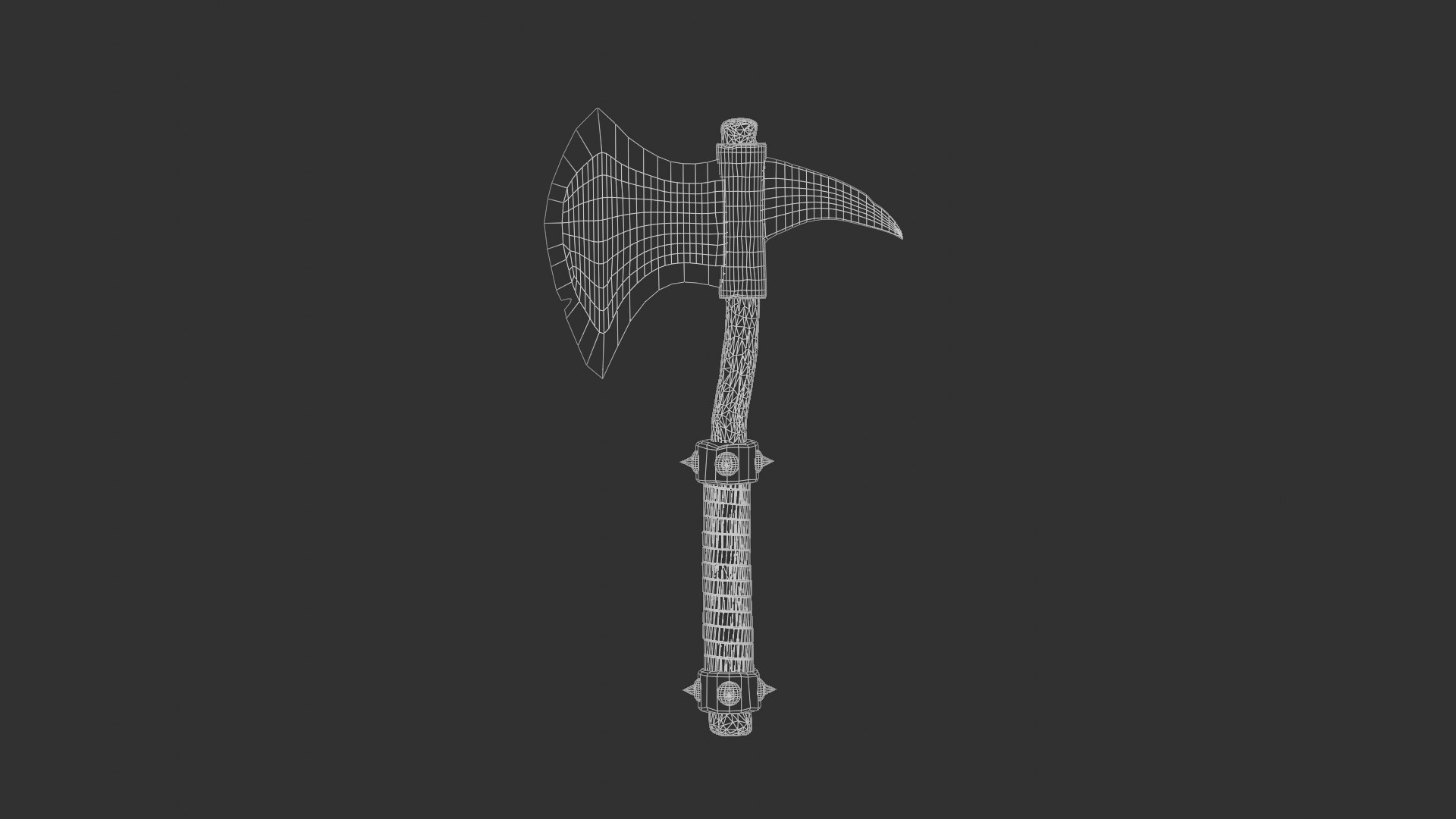 3D Medieval Axe Hatchet - TurboSquid 2249459